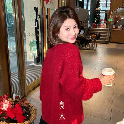 【预售7天】良木礼蚕丝羊绒毛衣(D251102720F) 商品图1