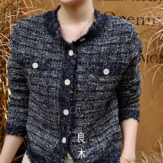 良木礼小香针织开衫（Q25102841） 商品图1