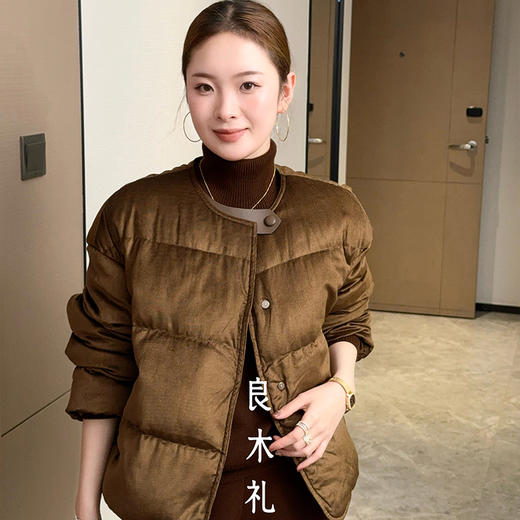 【特价不退换】【预售7天】良木礼短款鹅绒服（D25102809） 商品图2