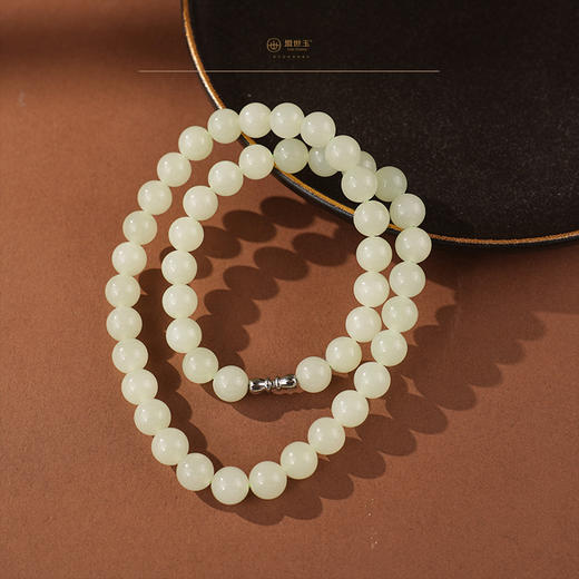 「吟雪」白玉珠链 商品图3
