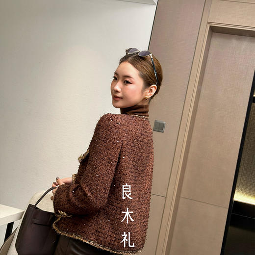 【部分现货】良木礼绵羊毛小香外套（D25102716） 商品图2