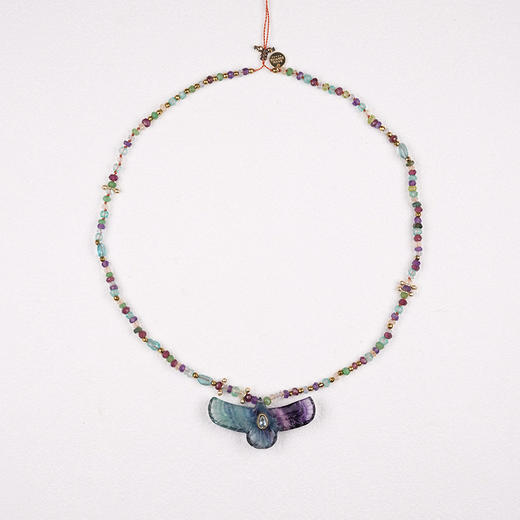 北京仓｜ROOM SERVICE-SHAMAN-凤凰 萤石 吊坠 项链［法国设计师］ 商品图3