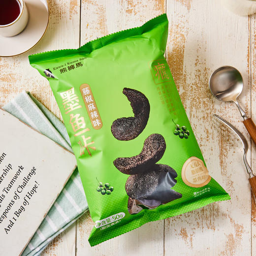 【分仓直发包邮】熊裤马墨鱼咔藤椒麻辣味50g*2袋 商品图0