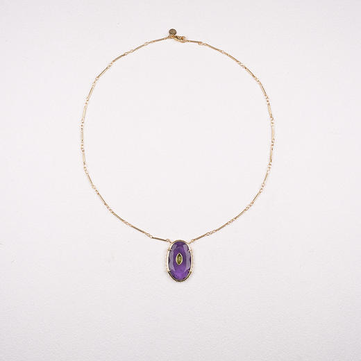 北京仓｜ROOM SERVICE-CHEEMA-紫水晶 吊坠 项链［法国设计师］ 商品图3