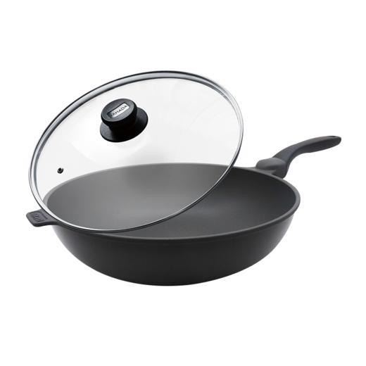 亚曼达钻钛炒锅深煎锅36cm 商品图2