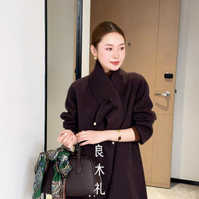 【特价不退换】【预售7天】良木礼羊绒大衣（D2582102）