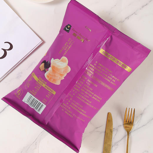 【分仓直发包邮】熊裤马虾片（黑松露味）80g*2袋 商品图2