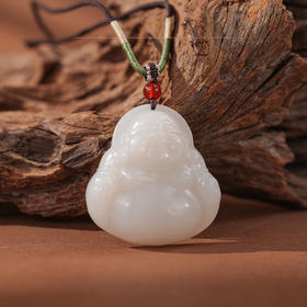 「年礼优选」【智海】羊脂白玉佛公