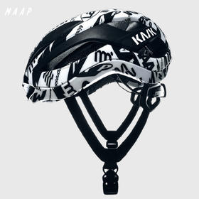 MAAP x KASK Elemento 联名款骑行头盔 涂鸦黑