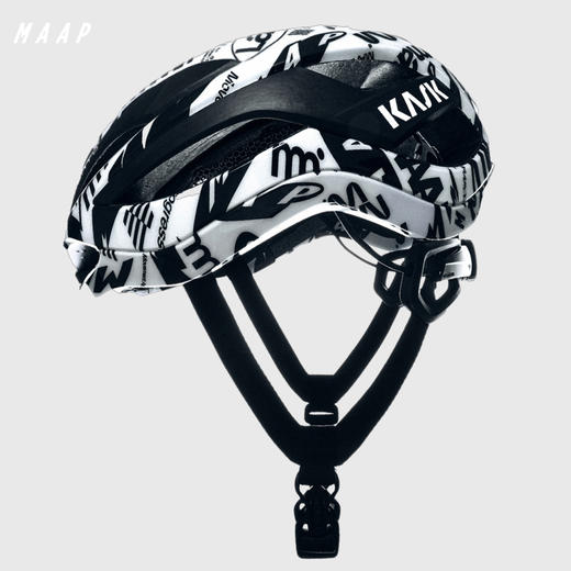 MAAP x KASK Elemento 联名款骑行头盔 涂鸦黑 商品图0