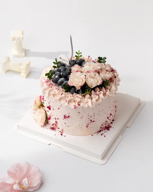 蓝莓玫瑰蛋糕 商品图1