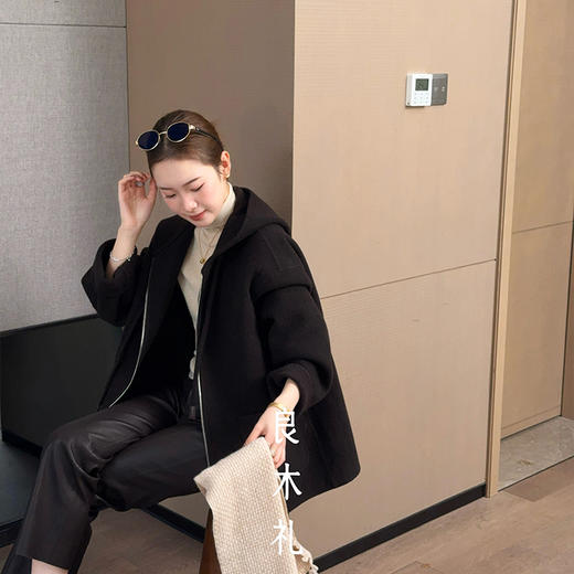 【预售7天】良木礼山羊绒外套（D06251101602） 商品图0
