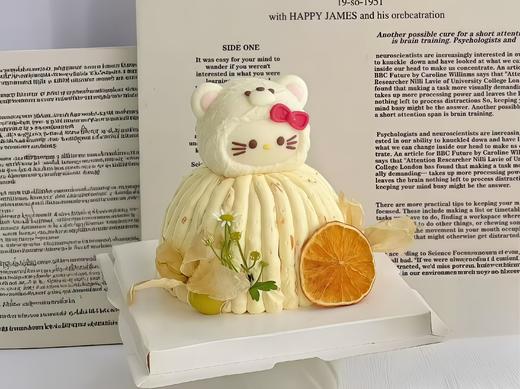 【小熊kitty系列2】叮当CAKE爆款生日蛋糕 商品图0