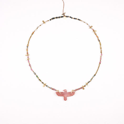 北京仓｜ROOM SERVICE-PHOENIX BABY PEARL-凤凰 石英石 吊坠 项链［法国设计师］ 商品图3