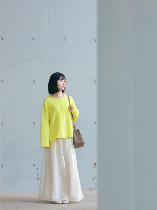 【抖音专属】新中式上衣（25708015柠檬黄） 商品图3