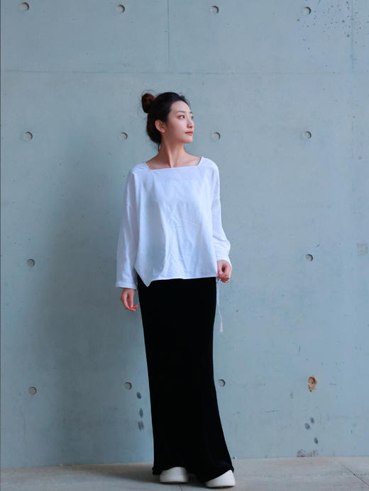 【抖音专属】新中式上衣（24808256-山矾） 商品图0