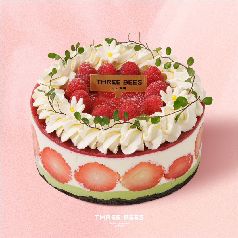 草莓酸奶开心果爆浆树莓