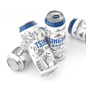 青岛精酿白啤全麦酿造500ml