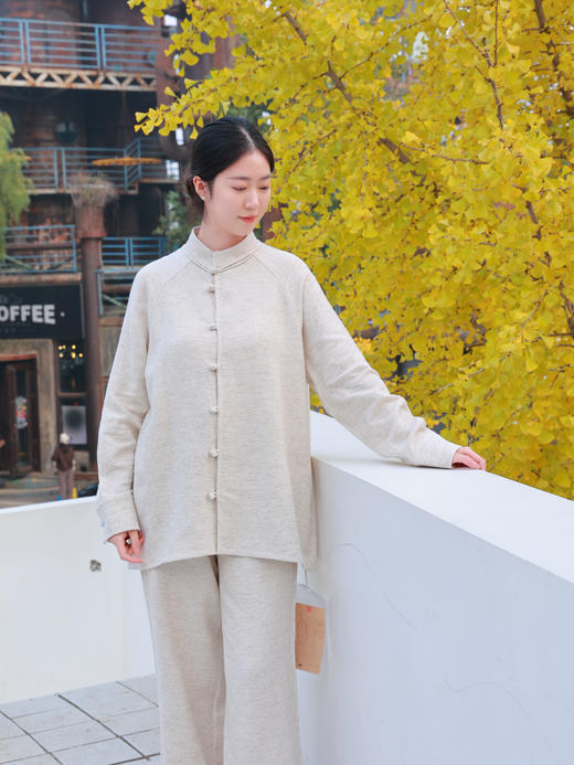 【2026东衣作】直筒裤（25709295染心-结缘款） 商品图0