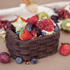 「一篮丰收，一揽花季」鲜果味野餐篮蛋糕 商品缩略图1