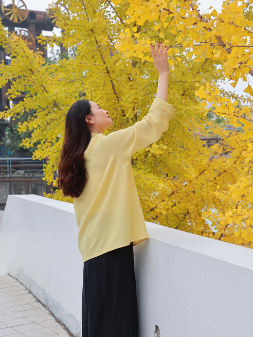 【抖音专属】新中式上衣（25810263-松花） 商品图5