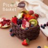 「一篮丰收，一揽花季」鲜果味野餐篮蛋糕 商品缩略图0