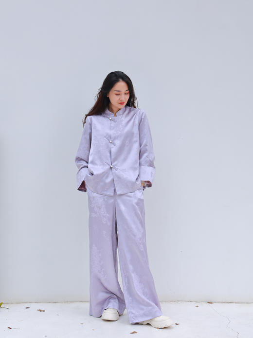 【抖音专属】新中式外套（25805191紫藤-设计师） 商品图0