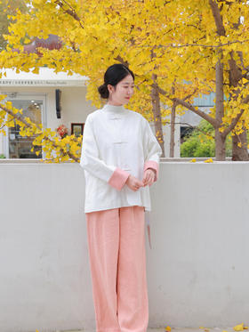 【抖音专属】新中式外套（25805190-山矾）