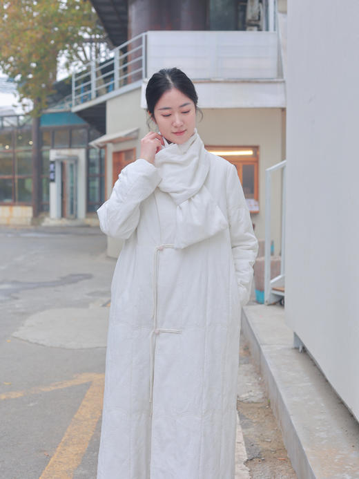 【2026东衣作】新中式棉服（25802212知白-设计师） 商品图3