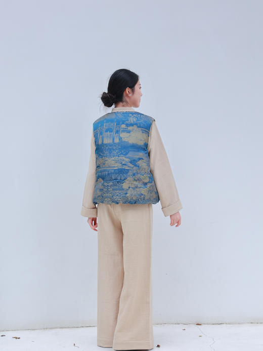 【2026东衣作】新中式马甲（25803159汉宫秋月-高定款） 商品图1