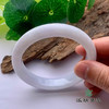 派瑞翡翠 翡翠手镯 糯种 白色 商品缩略图3