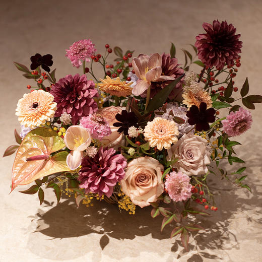 「一篮丰收，一揽花季」鲜花野餐篮花礼 商品图1