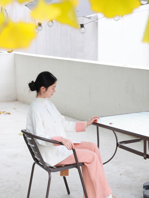 【抖音专属】新中式外套（25805190-山矾） 商品图4