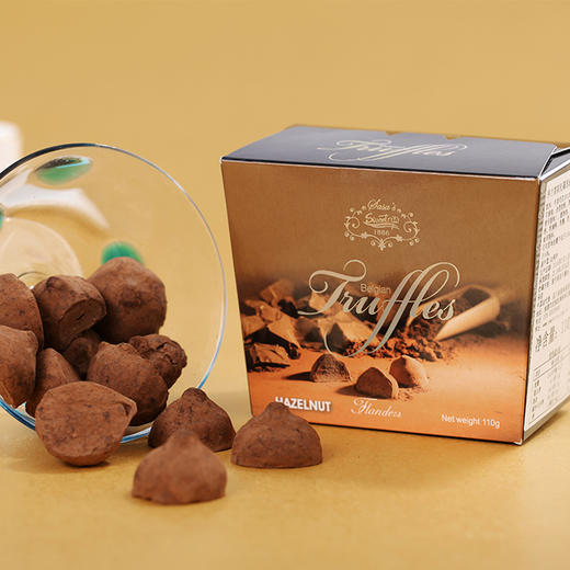 比利时佛兰德斯系列松露形软心巧克力110g 实惠又好吃柔润细腻4种口味 040248-7/040248-6/040248-5/040248-4 商品图5
