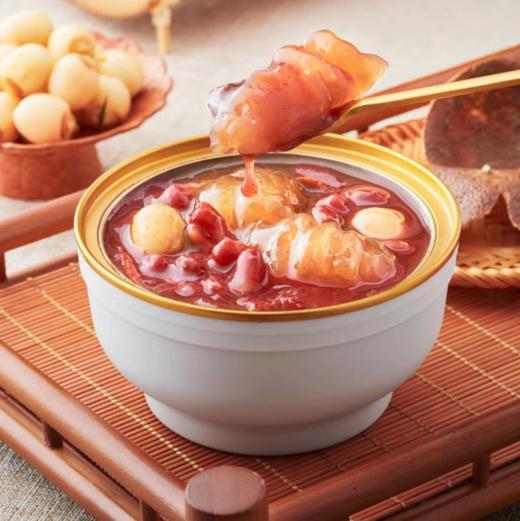spp 十二夏天花胶羹陈皮红豆沙口味 商品图2