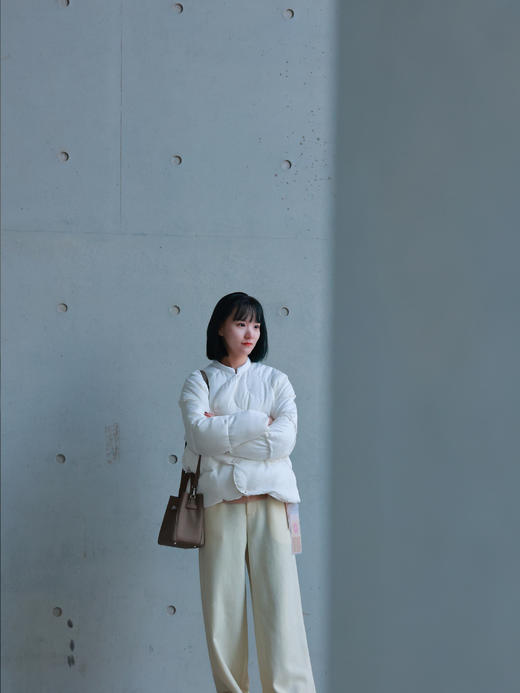 【抖音专属】短款羽绒服（21803044-晨雾） 商品图2