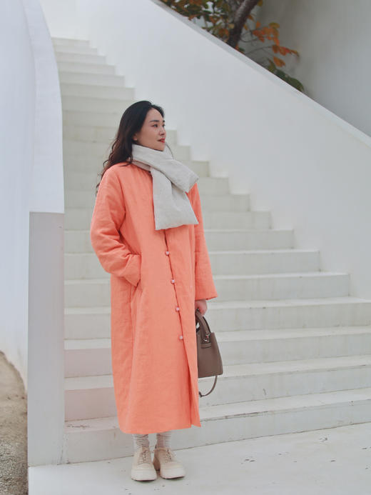 【抖音专属】新中式棉服（25802273岱赭） 商品图1