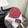 Chanel 红色 牛皮 圆饼包 可放手机 30开 商品缩略图1