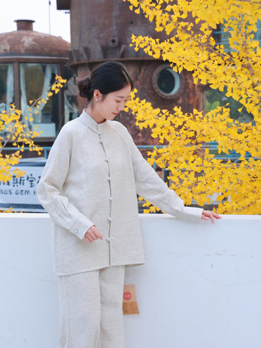 【2026东衣作】直筒裤（25709295染心-结缘款） 商品图6