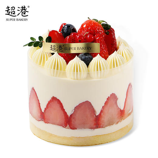 草莓裸蛋糕 4吋蛋糕 商品图0