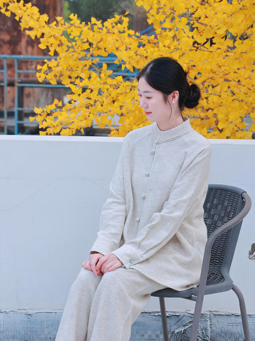 【2026东衣作】直筒裤（25709295染心-结缘款） 商品图1