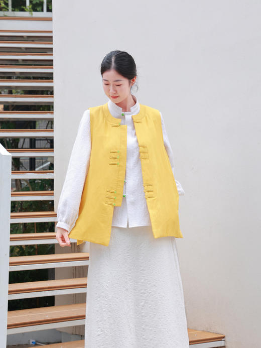 【抖音专属】新中式马甲（25802254流光-设计师） 商品图4