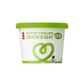 乐纯超纯原生酸奶低脂400g/盒