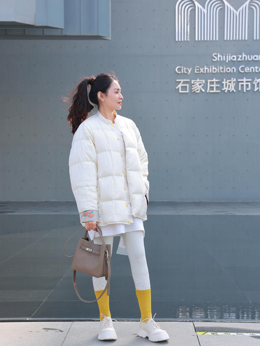 【抖音专属】新中式羽绒服（25803180万物生-奢定款） 商品图5