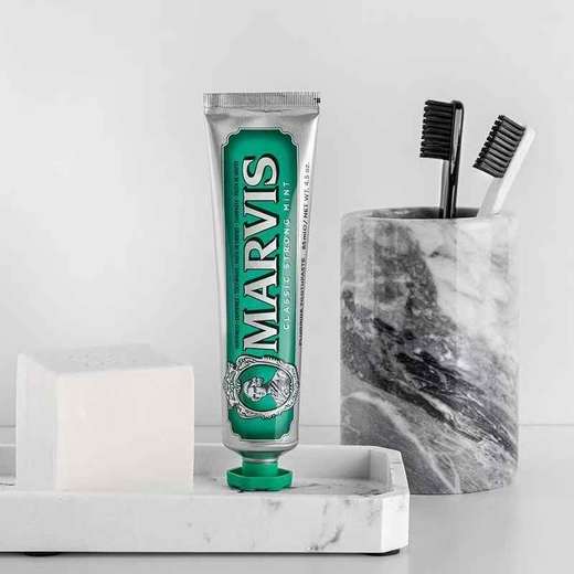 玛尔仕强力薄荷牙膏85ml 劲爽薄荷唤醒口腔110386 商品图2