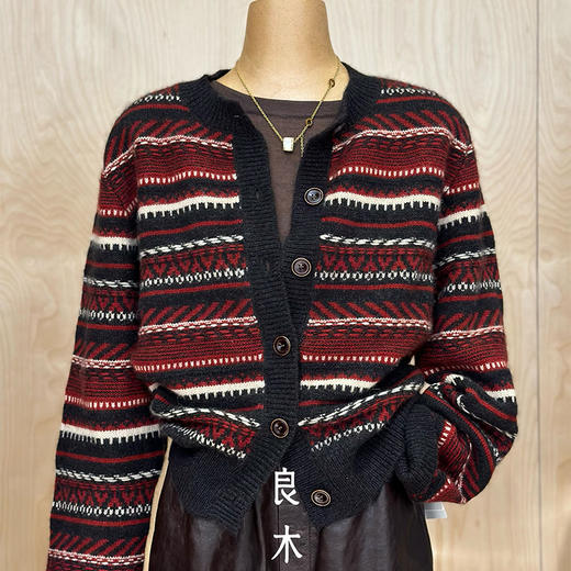 【预售7天】良木礼绵羊毛开衫（D251102805F） 商品图2