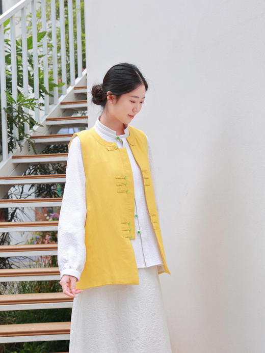 【抖音专属】新中式马甲（25802254流光-设计师） 商品图0