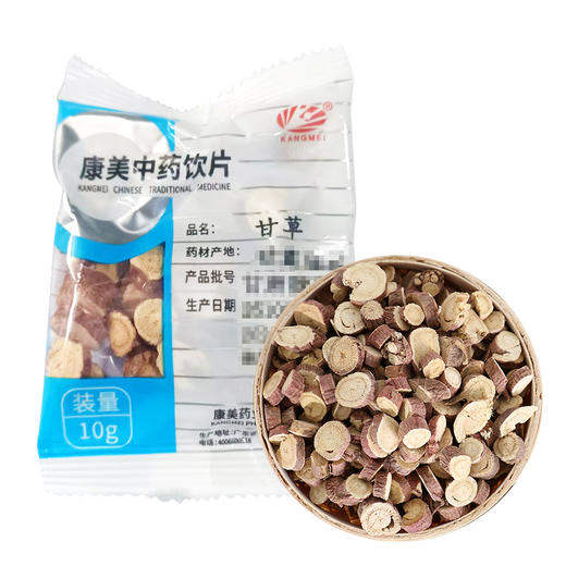 甘草/甘草片/国老 药食同源康美中药饮片 独立小包装 商品图1