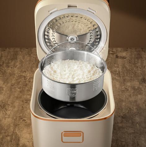 康巴赫IH低糖铁釜电饭煲 3L（金色） 商品图4