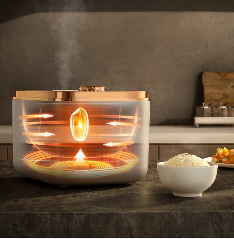 康巴赫IH低糖铁釜电饭煲 3L（金色） 商品图2